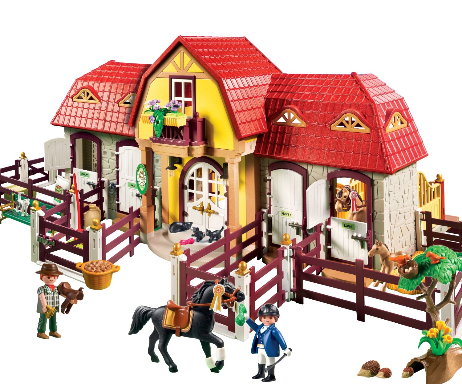 Playmobil Large Horse Farm with Paddock Best Educational Infant Toys
